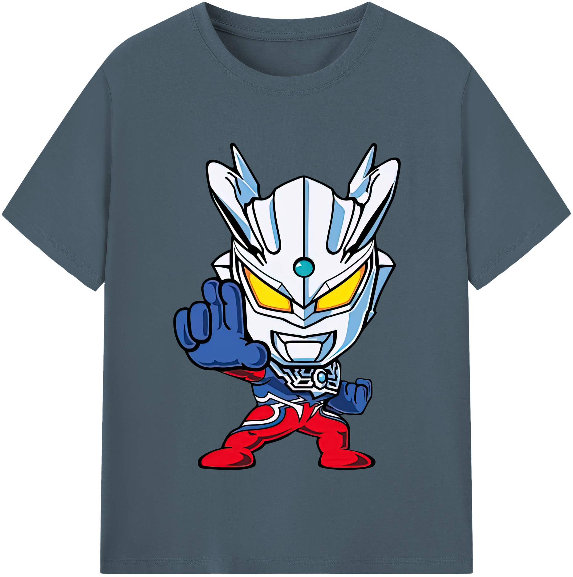 （画像用） ウルトラマン Ultraman 綿100％半袖Tシャツ（フロントプリント）
